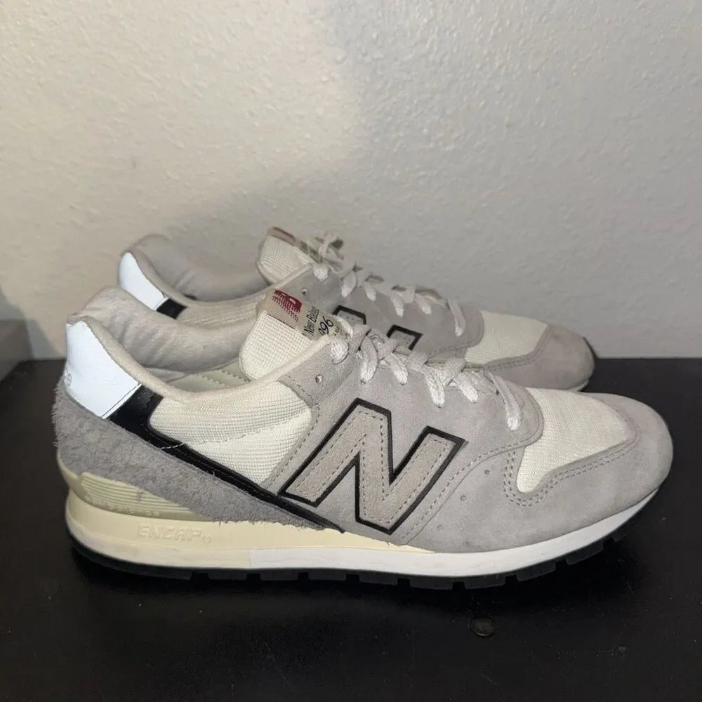 Size 9 - New Balance 996 Made in USA Grey with Black